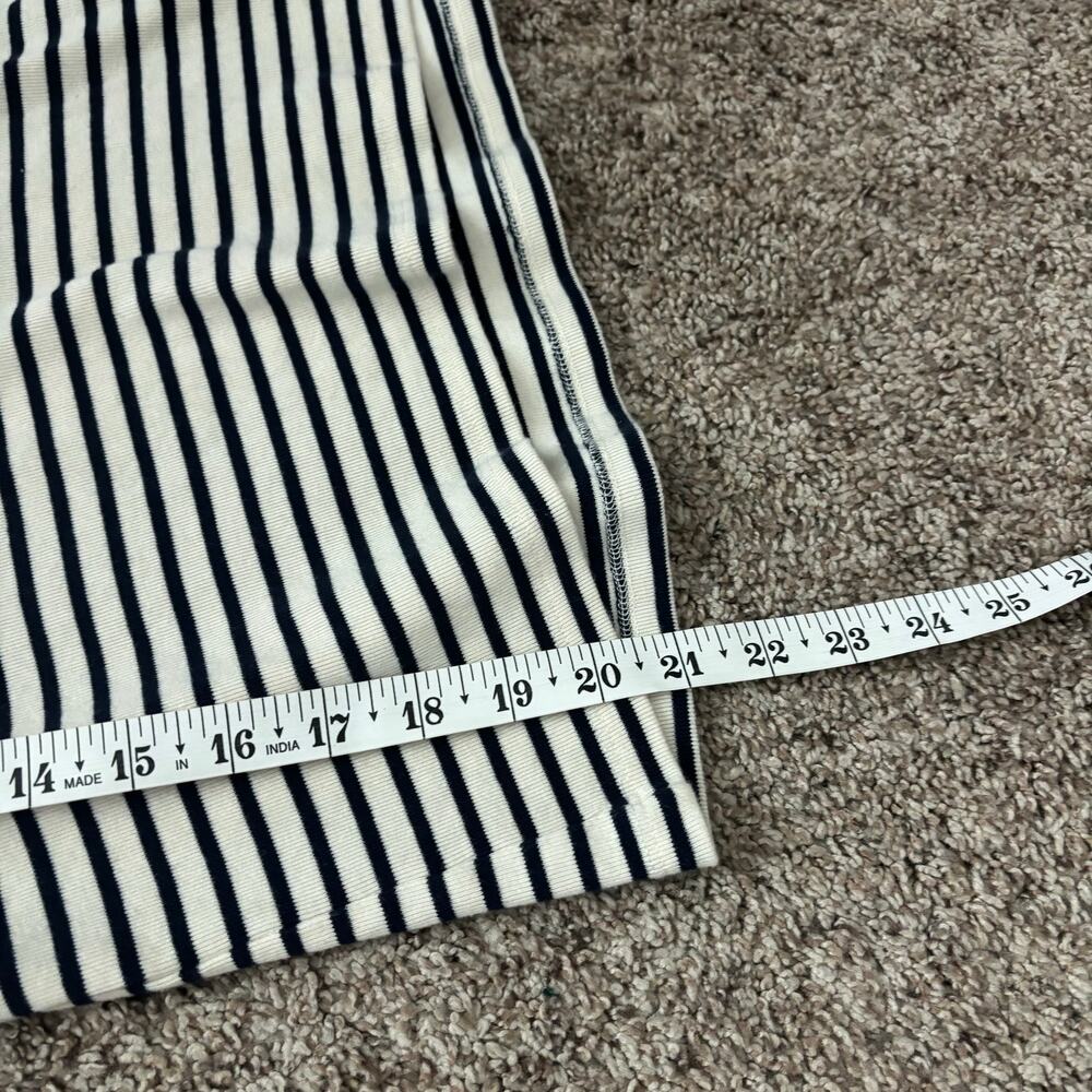 Les Copains Italy Striped Knit Top T-Shirt Blue White Fits US S/M (Tag IT XXL) - Picture 6 of 9